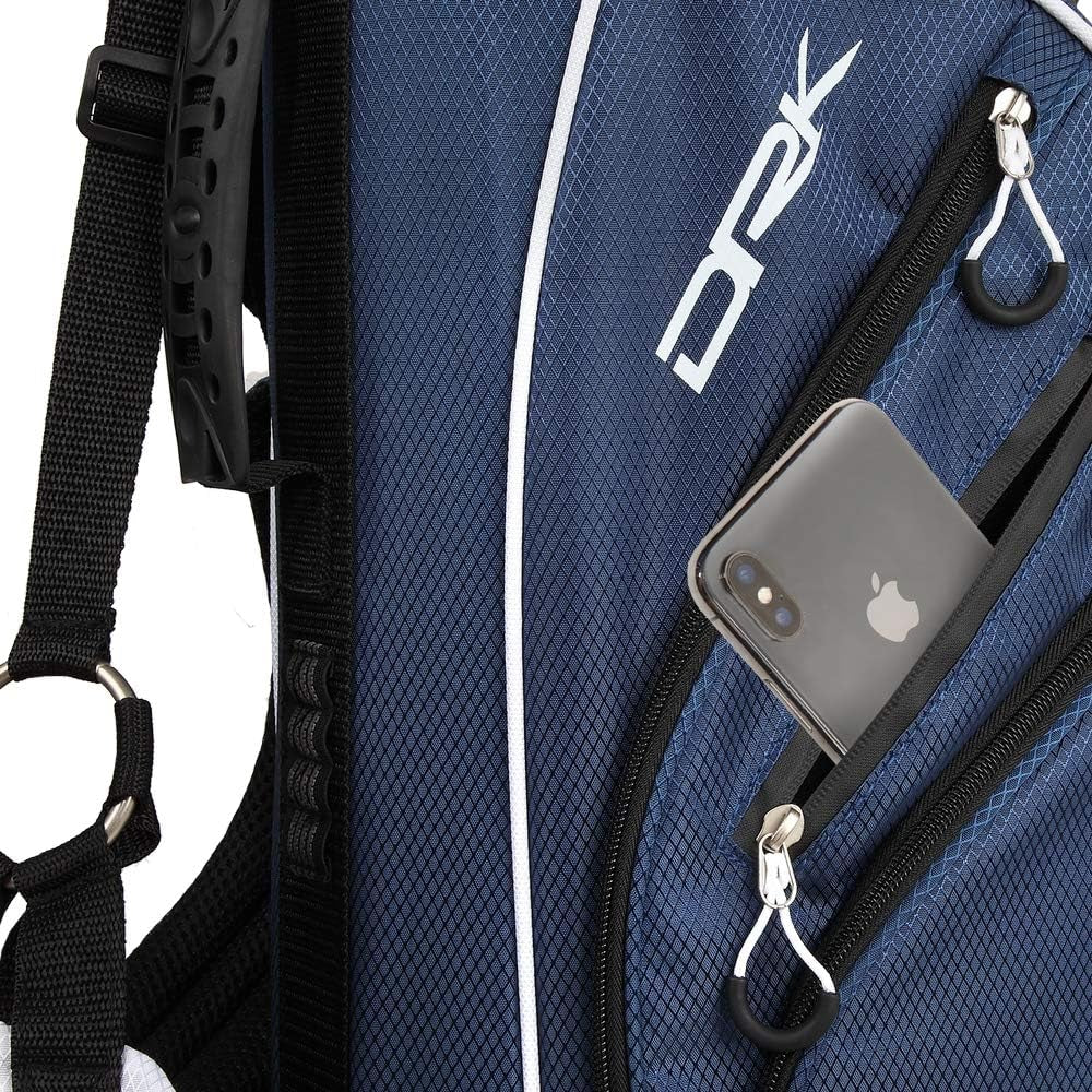 Lightweight Golf Stand Bag with Dual Straps & Built-In Stand