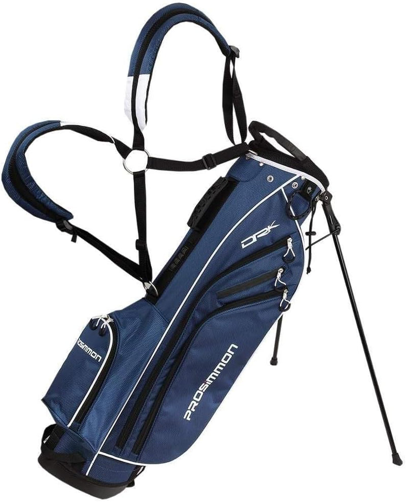 Lightweight Golf Stand Bag with Dual Straps & Built-In Stand