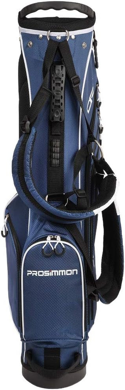 Lightweight Golf Stand Bag with Dual Straps & Built-In Stand