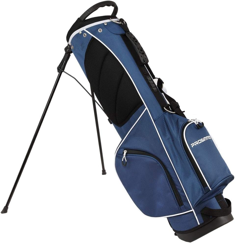 Lightweight Golf Stand Bag with Dual Straps & Built-In Stand